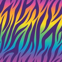 colorful zebra skin pattern seamless pattern gradient background vector