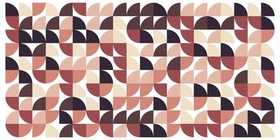 Vintage poster with geometric design of the 20s, wall art, template, layout with elements vector