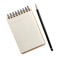 Spiral Notebook with Blank Pages for Notes and Sketches. Perfect for Students and Professionals. Ideal Writing Companion for Creativity and Organization png