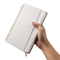 Handheld Spiral Notebook for Writing and Notes png