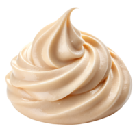 Creamy Swirl of Smooth Whipped Topping png