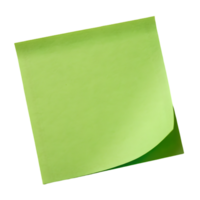 Vibrant Green Sticky Notes for Organization and Note-Taking. Perfect for Home, Office, and School Use. Enhance Productivity with Fun and Functional Stationery. png