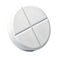 Stylish Round Ceramic Plate with Divided Sections for Serving and Dining. Perfect for Appetizers, Snacks, and Desserts. Enhance Your Table Presentation with Functional Elegance png
