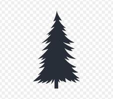 pine trees silhouette art design vector
