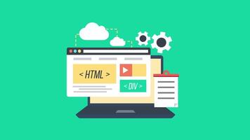 Website Backend Development 2D Motion Graphics Animation video