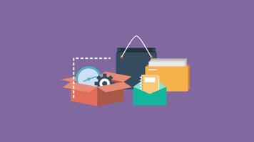 Preparing Documents in the Office 2D Motion Graphics Animation video