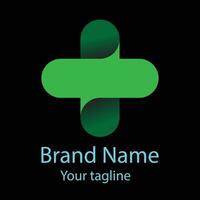 Varied Unique Beautiful Abstract logo design For business company. Color editable. vector