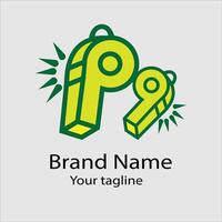 effective Unique Beautiful Abstract logo design For business company. Color editable. vector