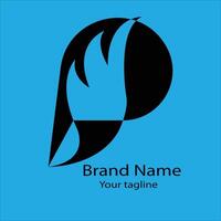 Abstract logo design For business company. Color editable. vector