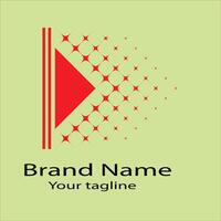 Elite Unique Beautiful Abstract logo design For business company. Color editable. vector