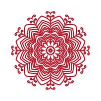 This is a beautiful mandala design vector