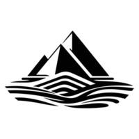 Ancient Marvels The Legacy of the Egyptian Pyramids vector