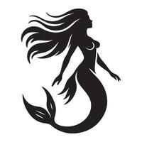 Tales of the Deep The Mythological Mermaids Secret vector