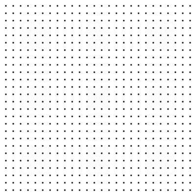 Modern Black and White Polka Dot Pattern Design