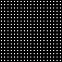 Black and White Polka Dot Pattern Design. vector