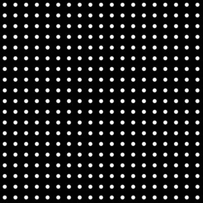 Black and White Polka Dot Pattern Design.