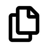 Copy file icon. Duplicate document symbol. file icon, illustration vector