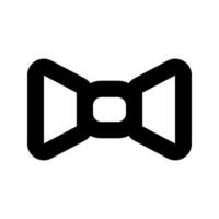 Bow icon ribbon Symbol. Bow tie sign. for mobile concept and web design. illustration on white background vector