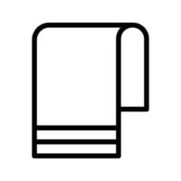 Towel Icon, for mobile concept and web design. illustration vector