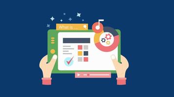 Business Problem Solving 2D Motion Graphics Animation video