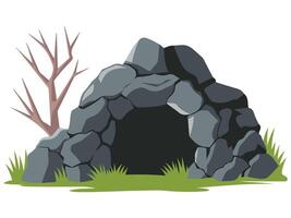 Exploration cave icon isometric vector