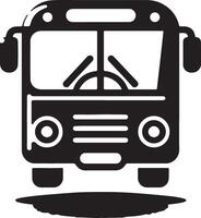 A bus icon illustration vector