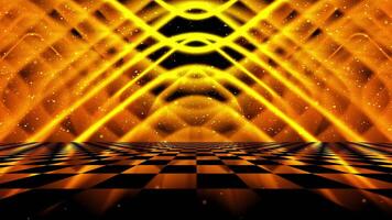 Stage Background with Golden Particles video