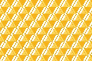 simple abstract light deep yellow color creative triangle pattern that can be used as a background or texture golden yellow and white triangular geometric pattern with a modern aesthetic vector
