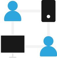 Networking Signa Computer Laptop vector