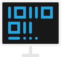 Binary Code Programing Computer vector