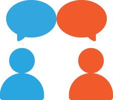 Conversation Chat User Business vector