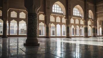 Exploring Interior Architecture of Wazir Khan Mosque Lahore Pakistan Heritage photo