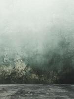 Textured Wall and Floor Background with Vintage Grunge Aesthetic for Photography photo