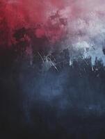 Abstract Painting Texture with Red and Blue Color Gradient Background photo