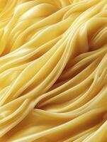 Abstract Yellow Curves Flowing Background with Smooth Texture and Elegant Style photo