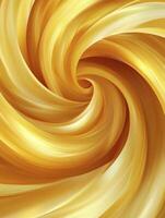 Abstract Golden Swirl Background with Soft Light and Dynamic Movement photo