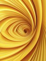 Abstract Swirl Tunnel in Yellow Gold Color a Mesmerizing Visual photo