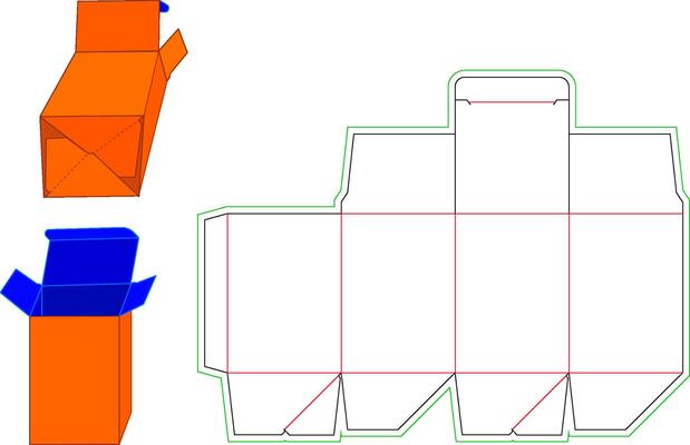 Medium Size Auto Bottom Lock Box for candles, mugs, or decorative items