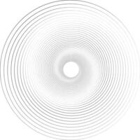 A circular design with many lines in it vector