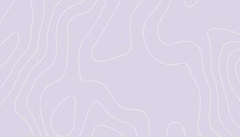 Minimal Abstract Wavy Line Background. Modern Fluid Design in Soft Pastel Colors vector