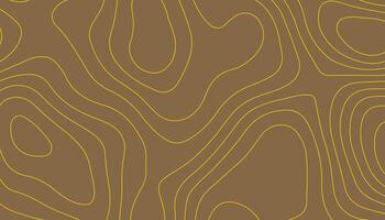 Abstract Topographic Line Pattern. Minimalist Contour Map Design vector