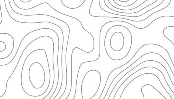 Minimal Topographic Line Art Background. Abstract Contour Map Pattern vector