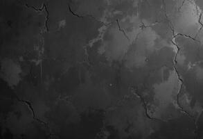 Textured concrete dark black background. photo