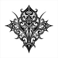 Full Frame Modern Victorian vector