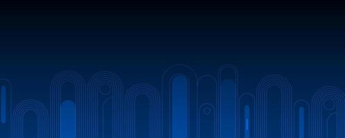Technology inspired by minimalist art. Abstract technology background vector