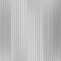 Glass pattern background, ice texture effect. Holograph metal reed abstract line gradient. Ribbed 3d flute ripple striations, silver light corrugated transparent wall window. Frosty iridescent reflect vector