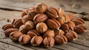 Pecan nuts are a great source of omega-3 fatty acids photo