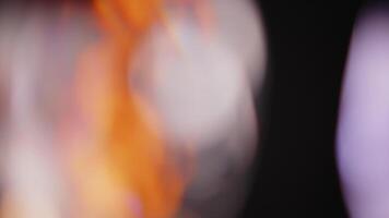 Light Leaks 4K footage, Lens glow flare bokeh overlays, burn flame background, Flash rays effect video