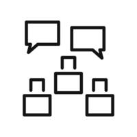 Meeting Communication and Collaboration in Business vector