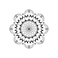 Elegant Mandala Design Illustration for Digital Art and Creative Projects vector